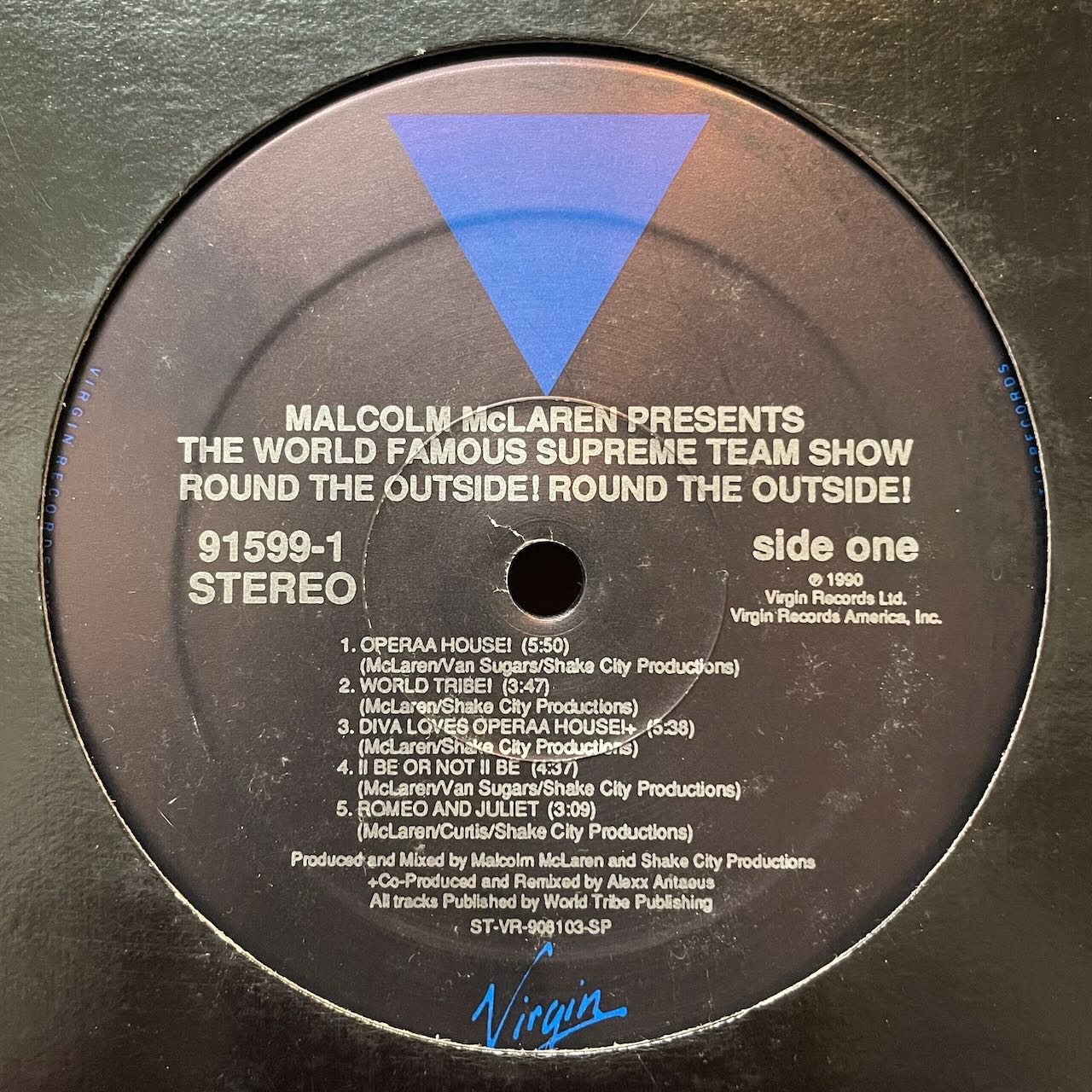 ROUND THE OUTSIDE ! ROUND THE OUTSIDE !/MALCOLM McLAREN PRESENTS