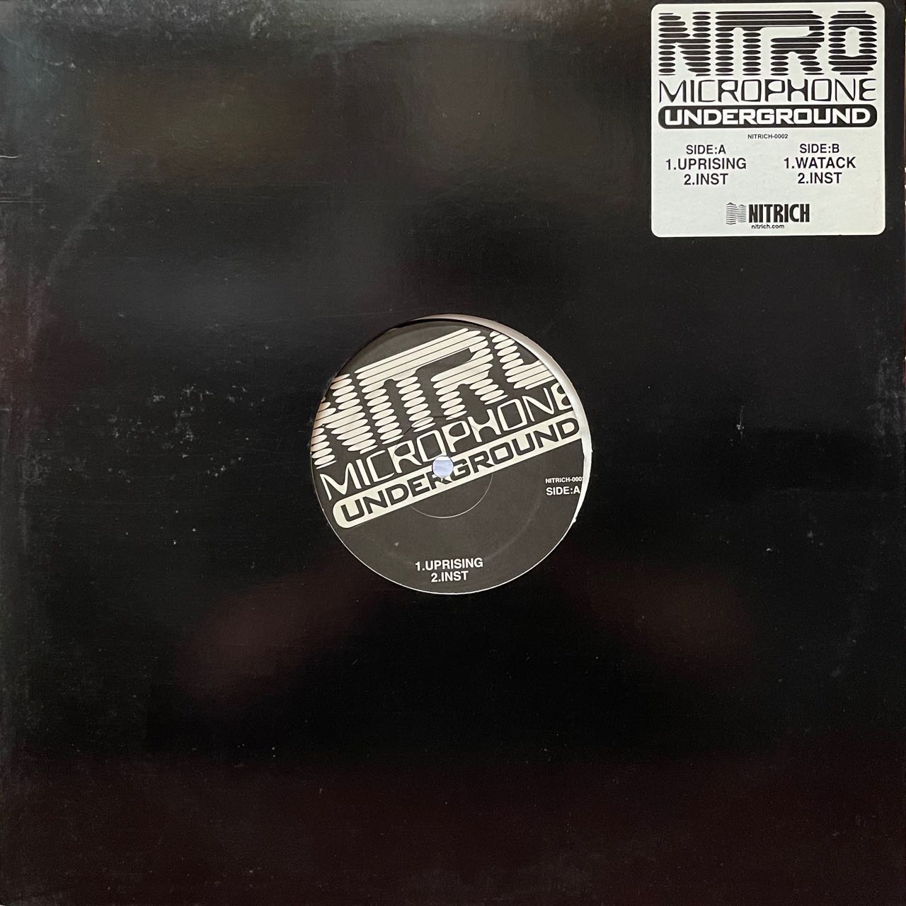 nitro microphone underground レコード - 邦楽