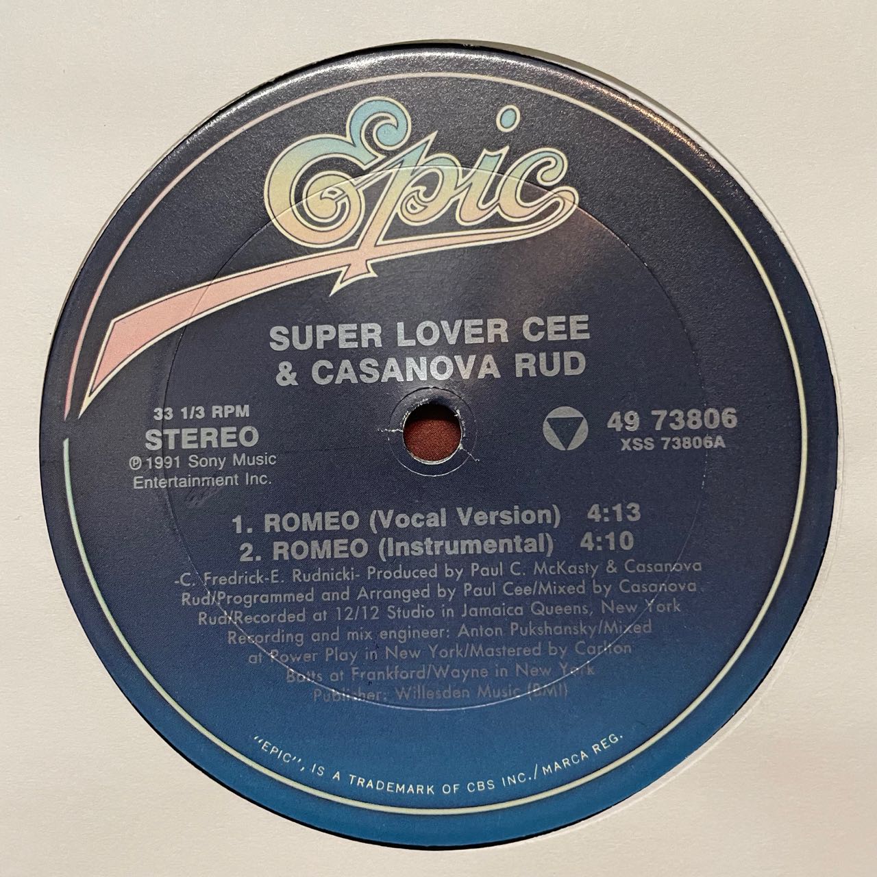 ROMEO/GIGGOLO/SUPER LOVER CEE & CASANOVA RUD/中古レコード通販 SOUL