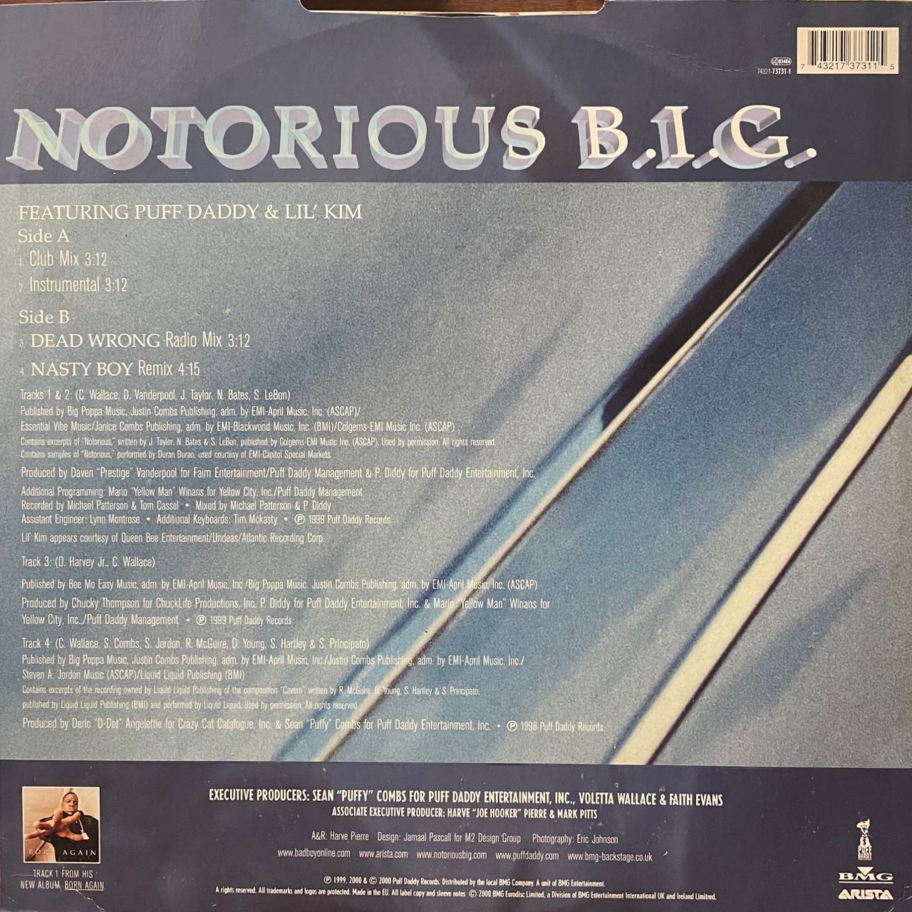 NOTORIOUS B.I.G./NOTORIOUS B.I.G./中古レコード通販 SOUL CLAP（ソウルクラップ）